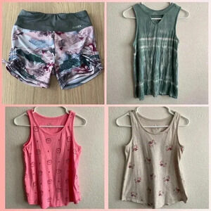 4 Pieces Girl Justice Summer Clothes Bundel Size 14/16